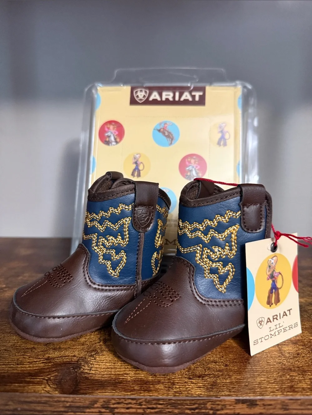 ARIAT DEADWOOD INFANT BOOTS BROWN - BOOT Baby